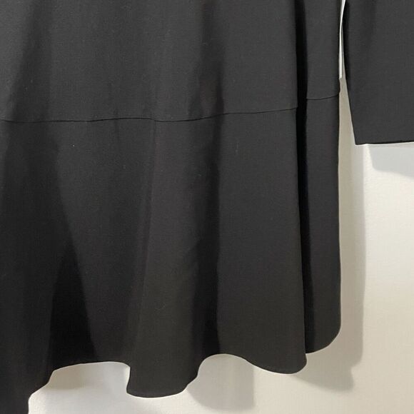 GAL MEETS GLAM Celeste Fit Flare Dress Size 16 Black NEW Party LBD Cocktail Chic - Picture 7 of 12